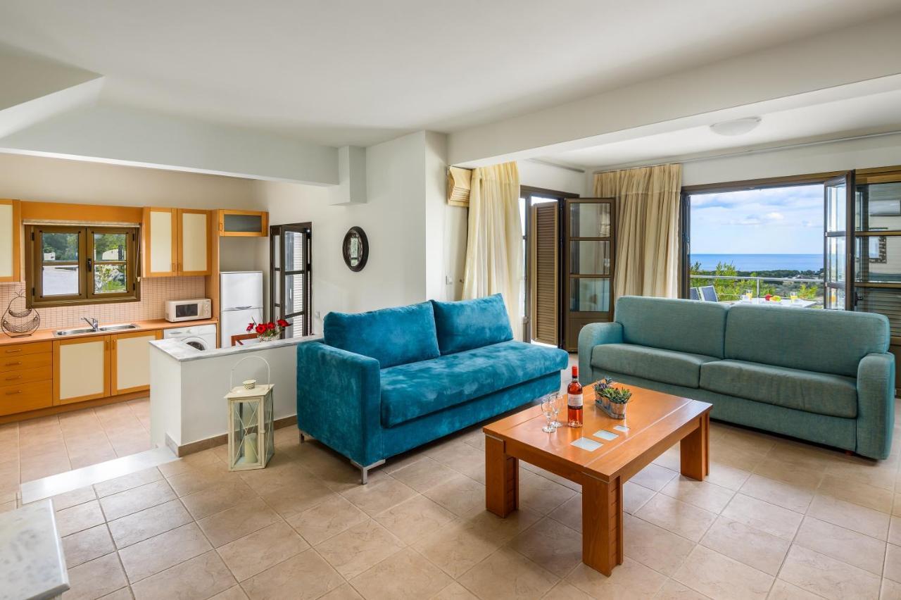 Aegean Blue Villa'S Kalathos Eksteriør billede