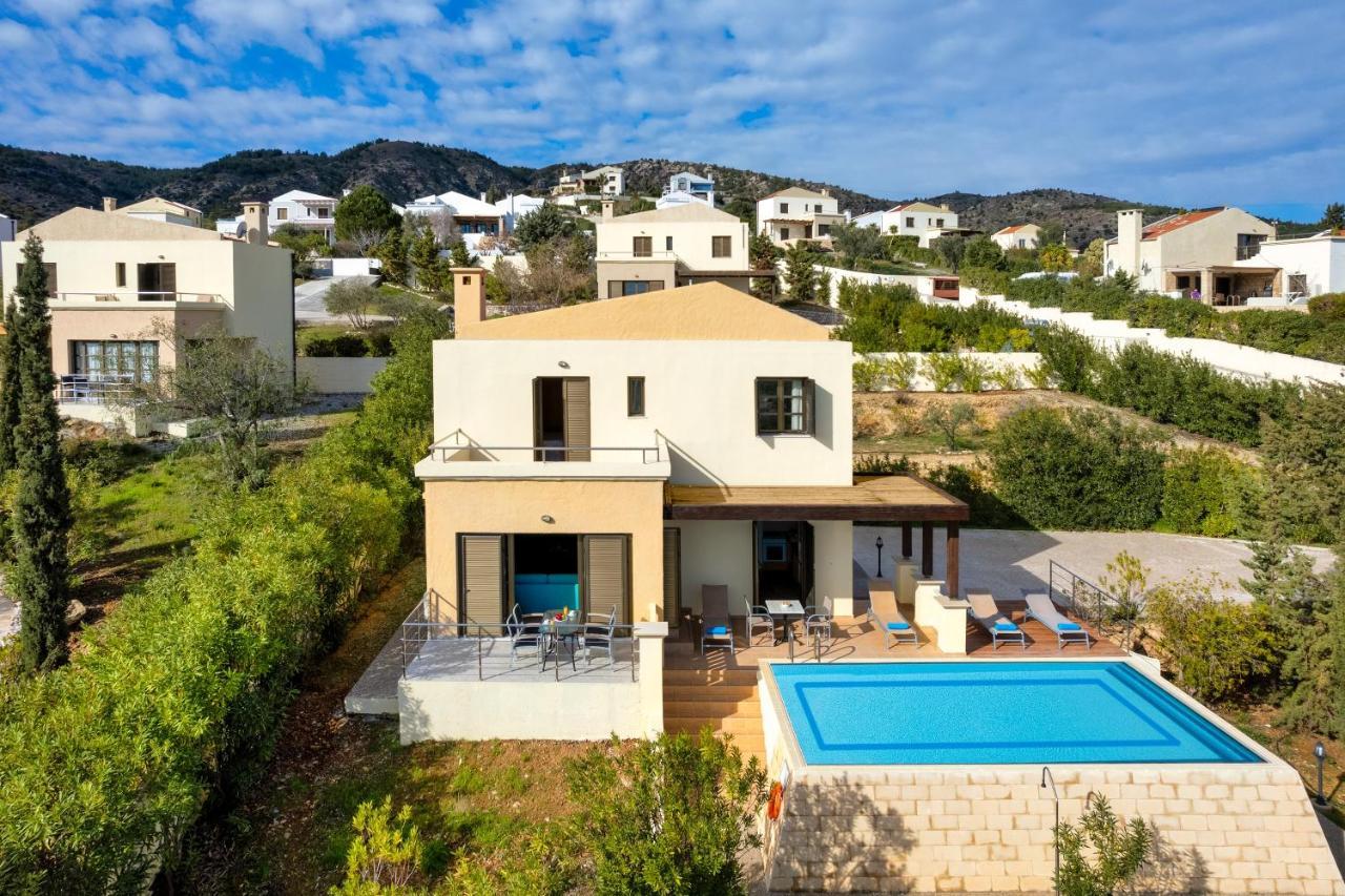 Aegean Blue Villa'S Kalathos Eksteriør billede