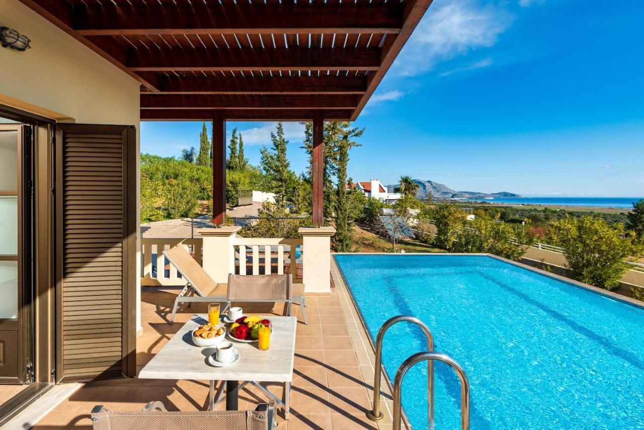 Aegean Blue Villa'S Kalathos Eksteriør billede