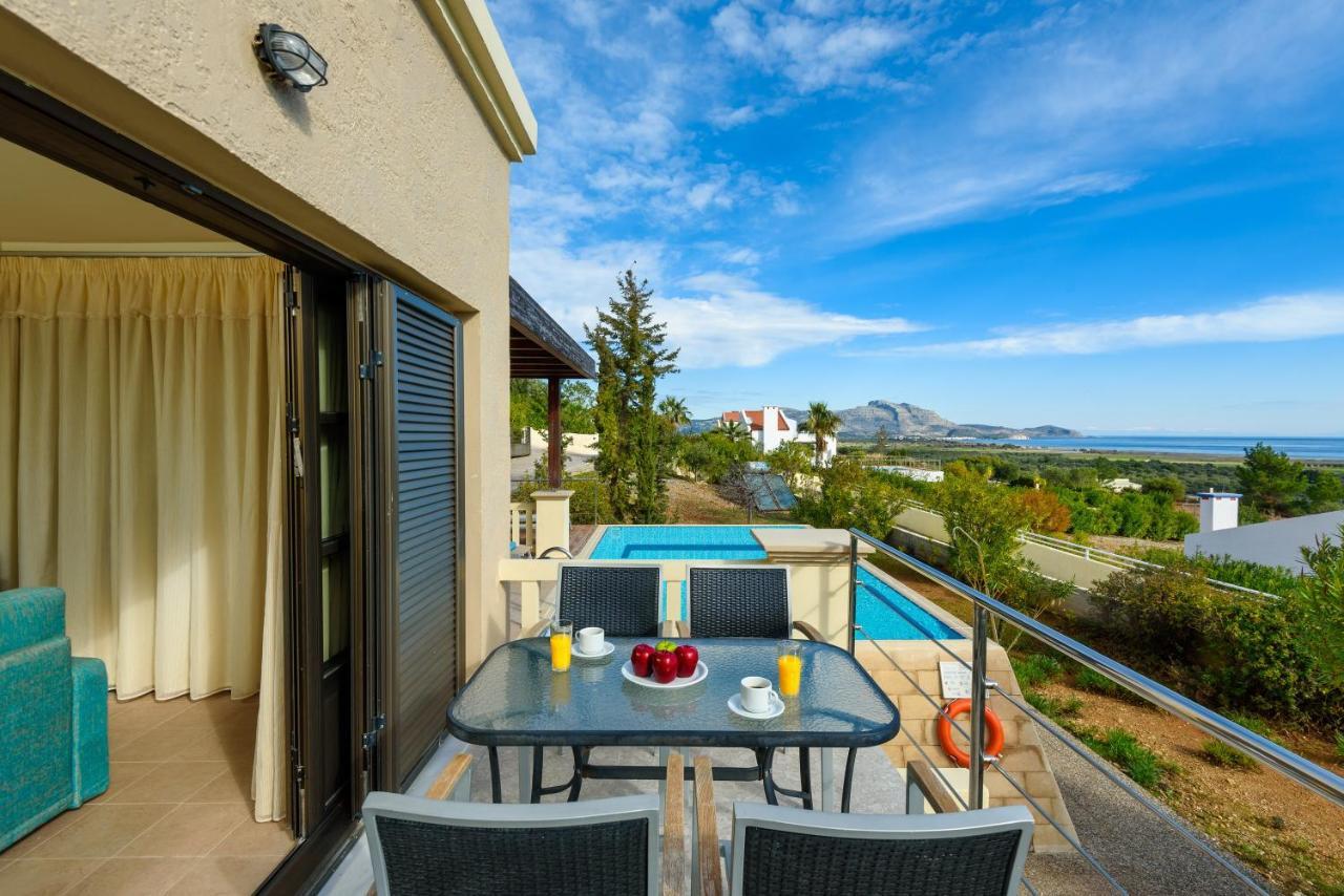 Aegean Blue Villa'S Kalathos Eksteriør billede