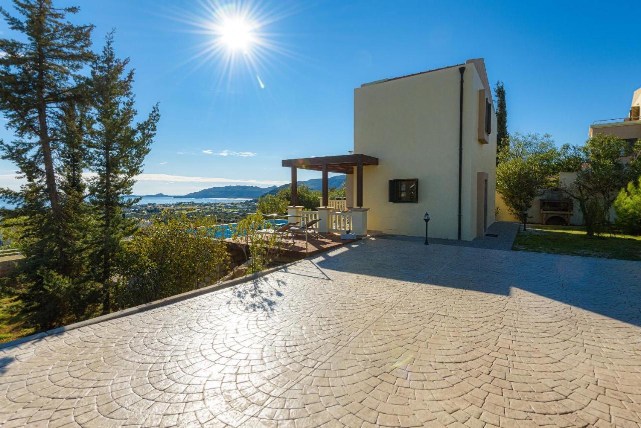 Aegean Blue Villa'S Kalathos Eksteriør billede